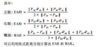 基于面部特征的疲劳驾驶检测系统的设计