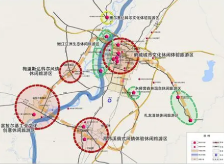 齐齐哈尔市城市中心区步行交通系统构建研究