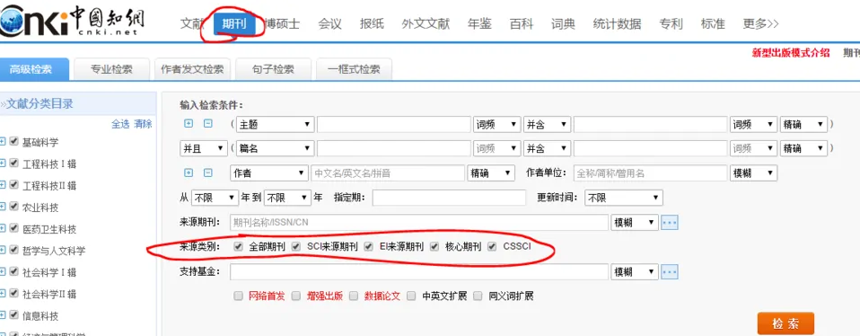 国内能检索专业相关ei期刊的数据库